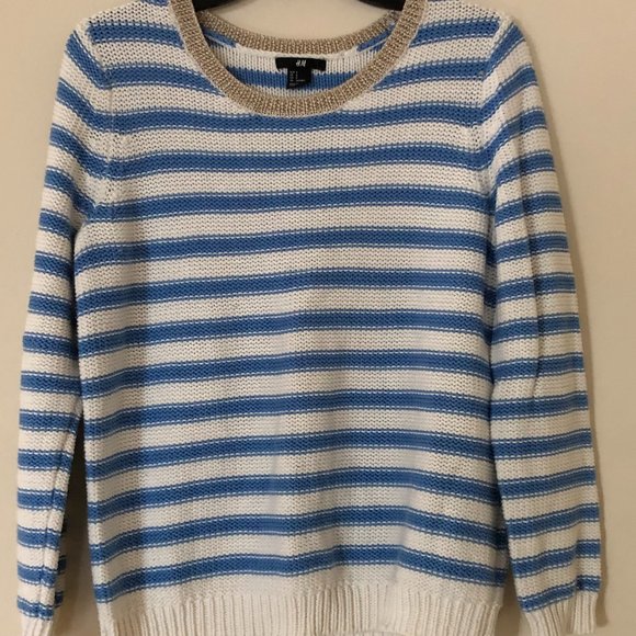 H&M Knit sweater with shinny neck line - Picture 5 of 5